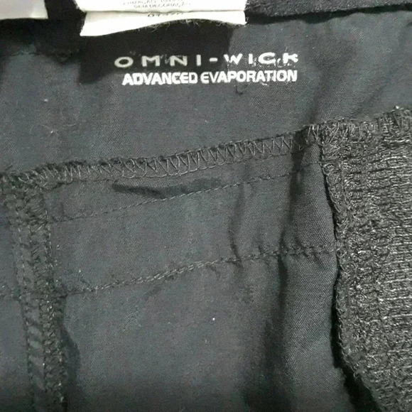 Columbia Roll-up hiking pants in Black sz 12 - Picture 6 of 8